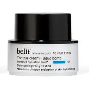 Belief The True Cream Aqua Bomb 0.33 oz 10 ml For Face Hydration New